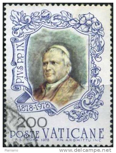 PIA - VAT. - 1978 : Centenario Della Morte Di Pio IX° - (SAS  637) - Used Stamps