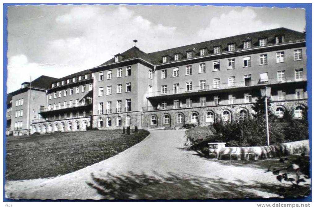 Bayreuth, Staatliches Versehrtenkrankenhaus,1961,Architektur, - Bayreuth