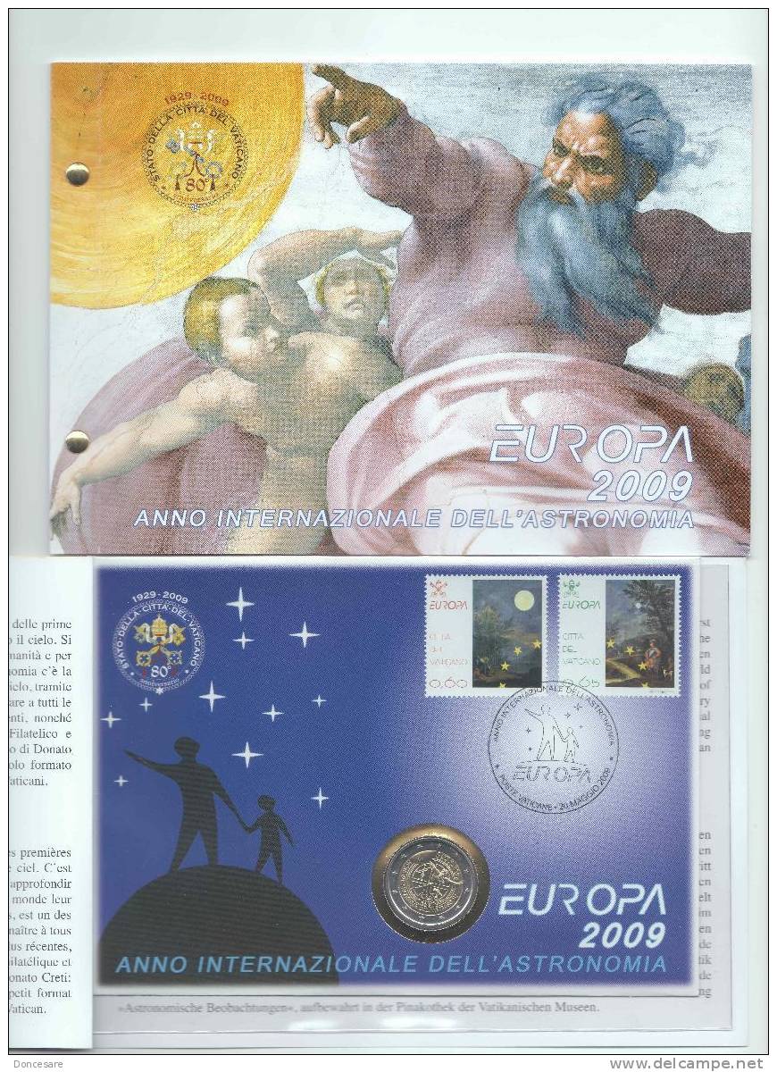 ** 2 EURO COMMEMORATIVE 2009 VATICAN PIECE NEUVE SOUS POCHETTE  ** - Vatican