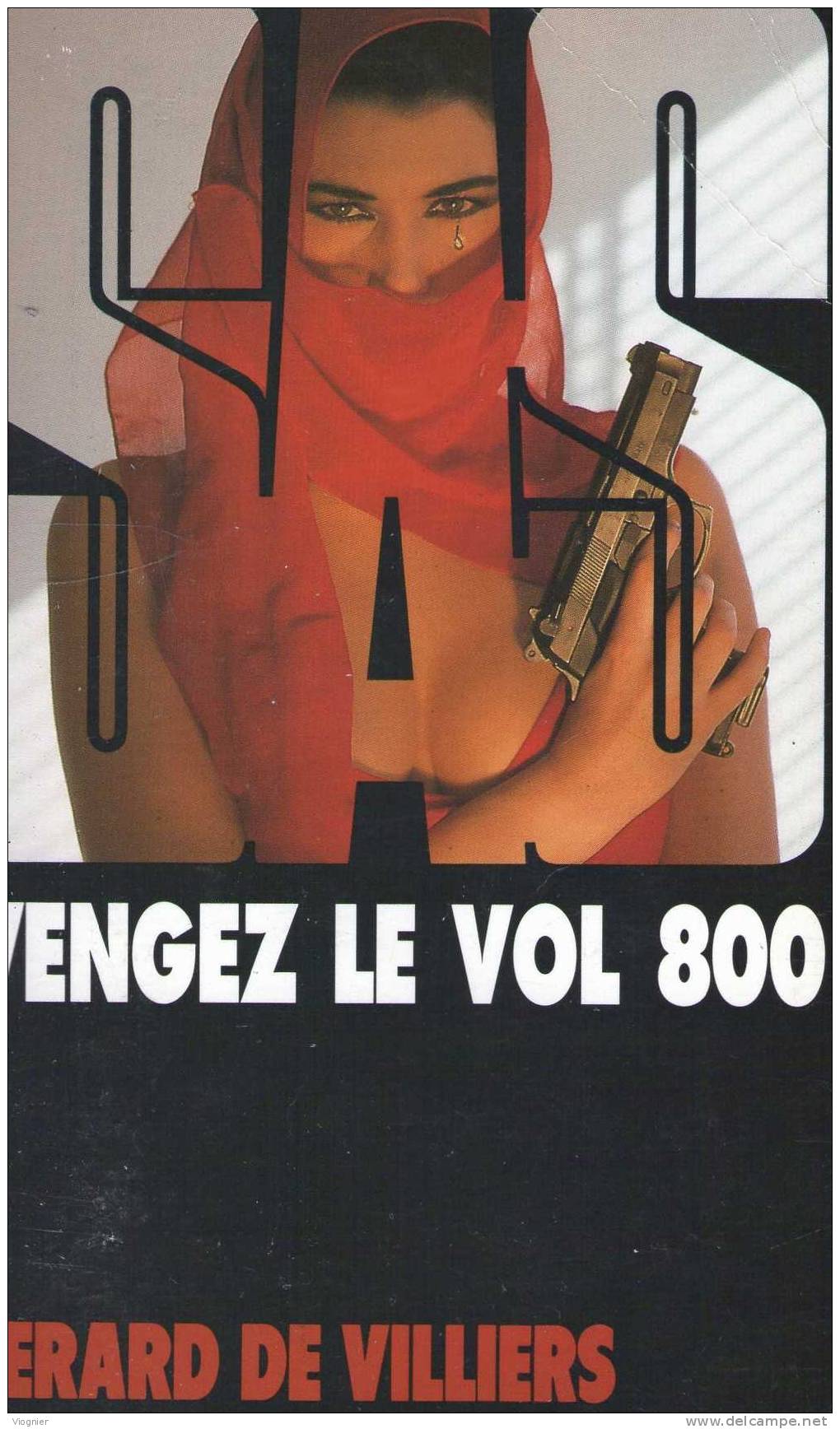 125  Gérard DE VILLIERS  125 	SAS VENGEZ LE VOL 800 	1997 	EDITIONS GERARD DE VILLIERS - SAS