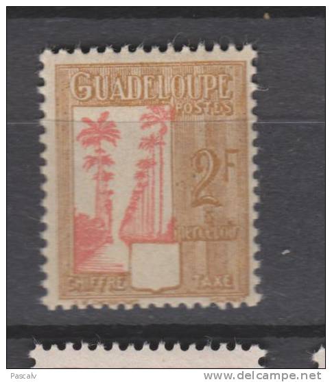 Yvert Taxe 36 * Neuf Charnière MH - Timbres-taxe