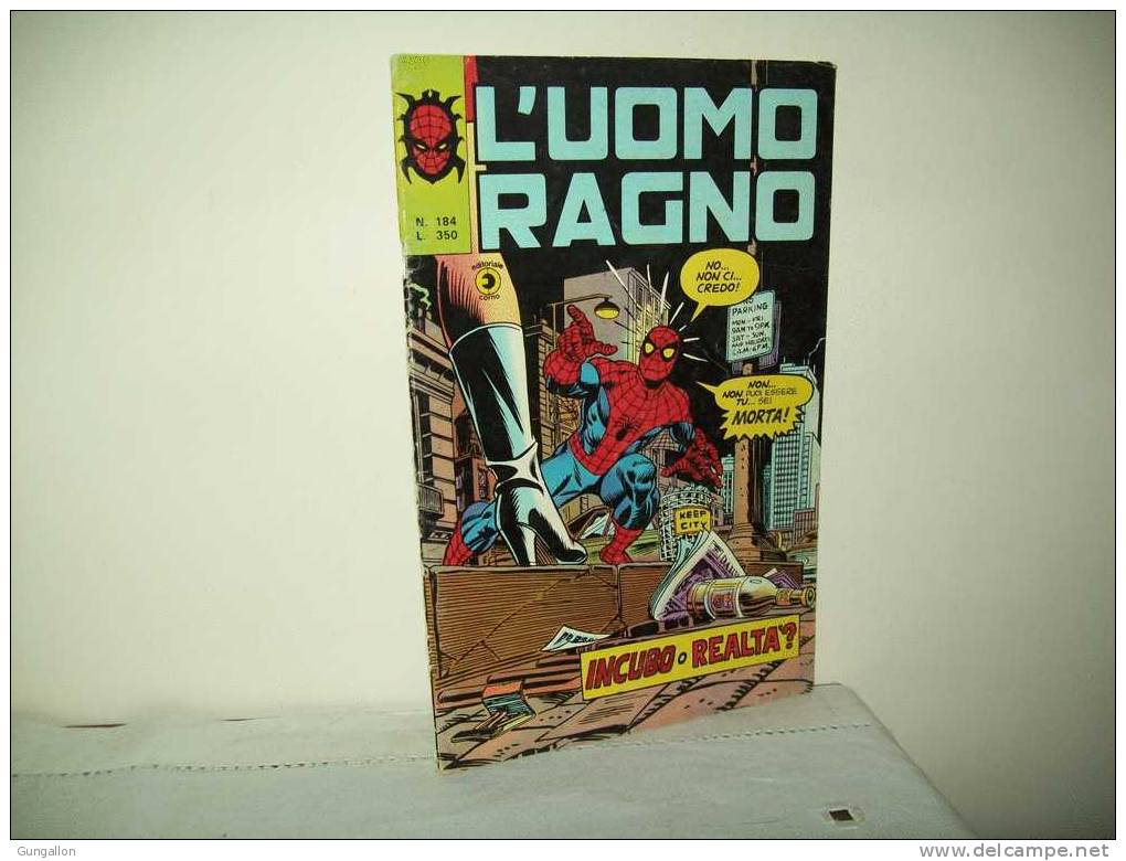 Uomo Ragno (Corno 1977)  N. 184 - Spiderman