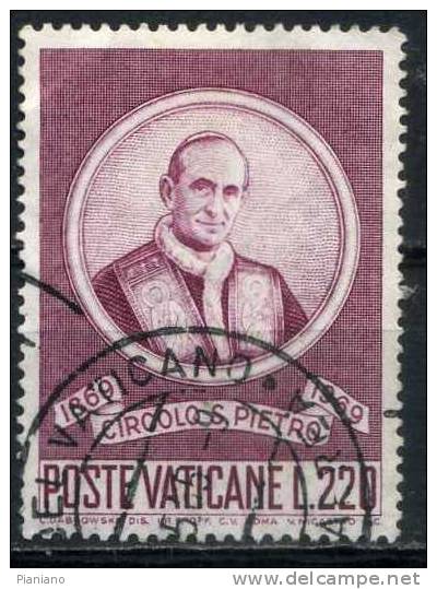 PIA - VAT - 1969 : Centenario Della Fondazione Del Circolo San Pietro  - (SAS 478) - Gebraucht