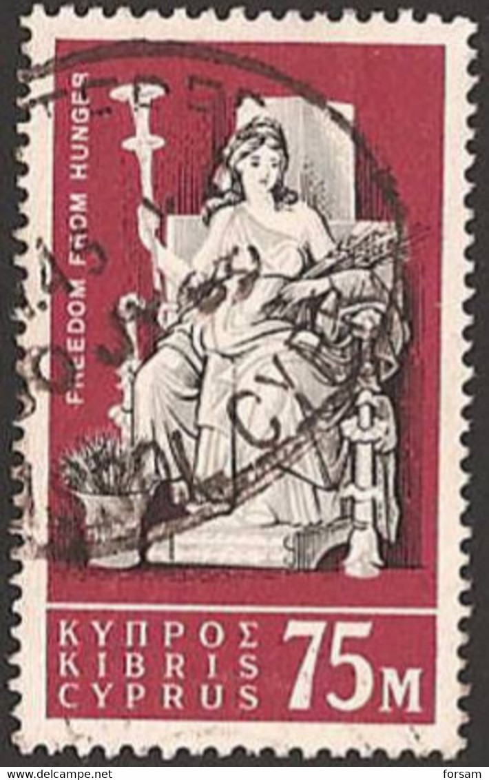 CYPRUS..1963..Michel # 219...used. - Used Stamps