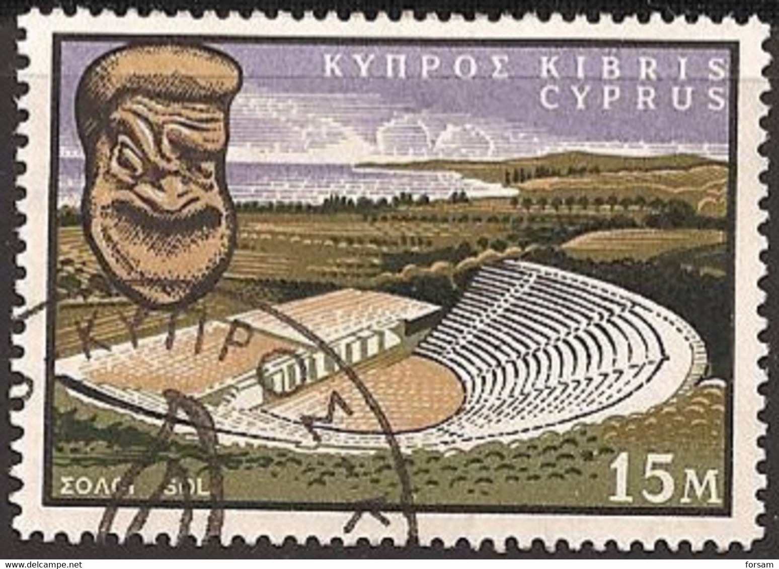 CYPRUS..1964..Michel # 233...used. - Used Stamps
