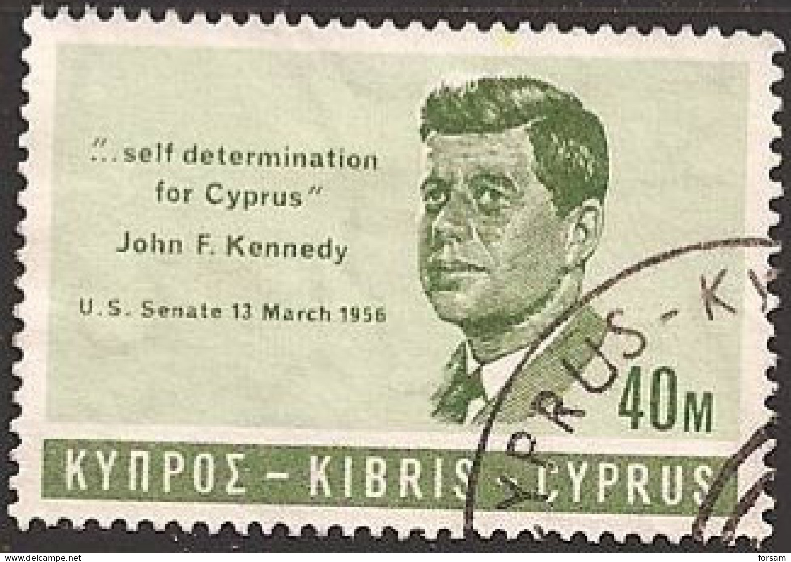 CYPRUS..1965..Michel # 248...used. - Gebruikt