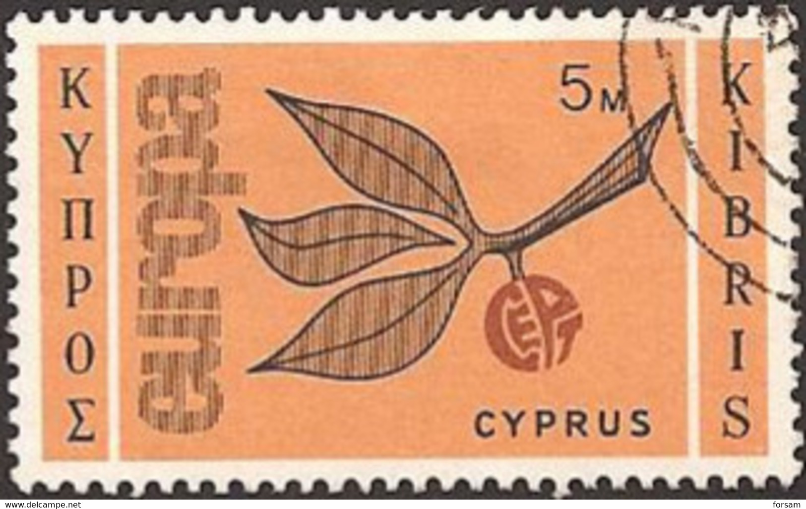 CYPRUS..1965..Michel # 258...used. - Gebruikt