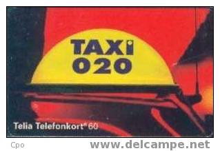 # SWEDEN 60112-9 Taxi 020 60 Sc7 05.94  Tres Bon Etat - Zweden