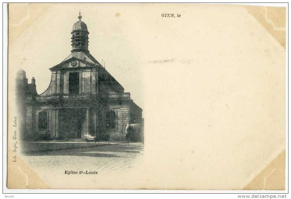 GIEN. - Eglise St-Louis - Gien