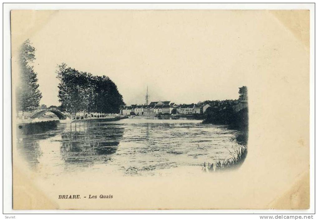 BRIARE. - Les Quais - Briare