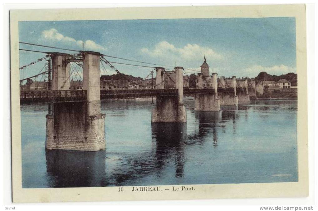 JARGEAU. - Le Pont - Jargeau