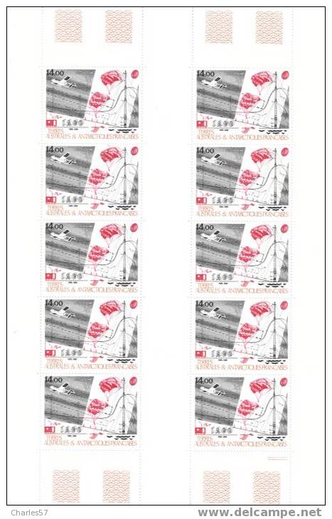 Y&T- PA N°95 Qualité Luxe ** Recherche Scientifique Aux T.A.A.F.(1x10 Timbres)=10 Unités - Unused Stamps