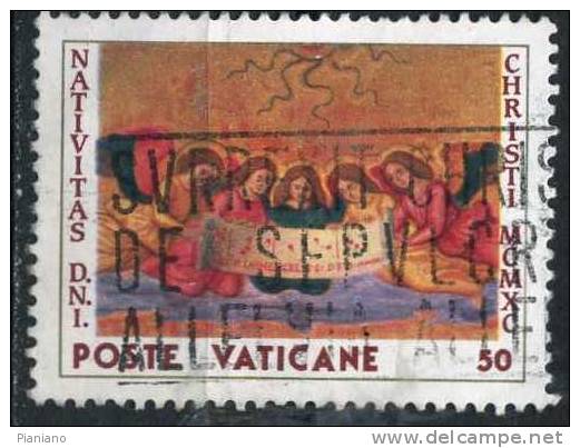 PIA - VAT - 1990 : Natale - (SAS 890) - Used Stamps