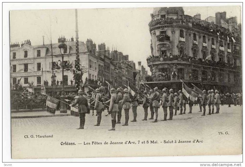 ORLEANS -  Fêtes De Jeanne D´Arc. 7 Et 8 Mai. Salut à Jeanne D'Arc. - Orleans