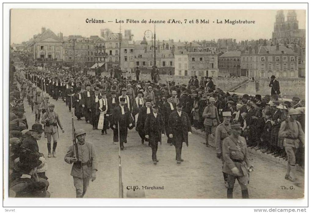 ORLEANS -  Fêtes De Jeanne D´Arc. 7 Et 8 Mai. La Magistrature. - Orleans