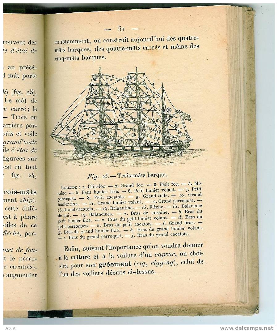 PREMIERS ELEMENTS DE PECHE MARITIME ET DE NAVIGATION - 1900 - Jacht/vissen
