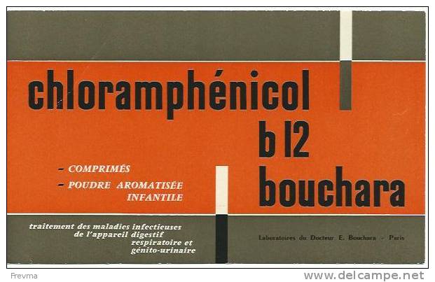 Buvard Chloramphenicol B 12 Comprimes - Drogerie & Apotheke