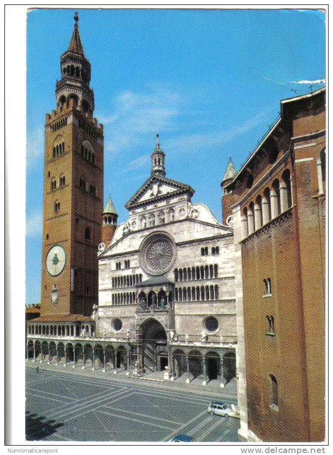 CREMONA IL DUOMO E IL TORRAZZO VIAGGIATA 1970 COD.C.834 - Cremona