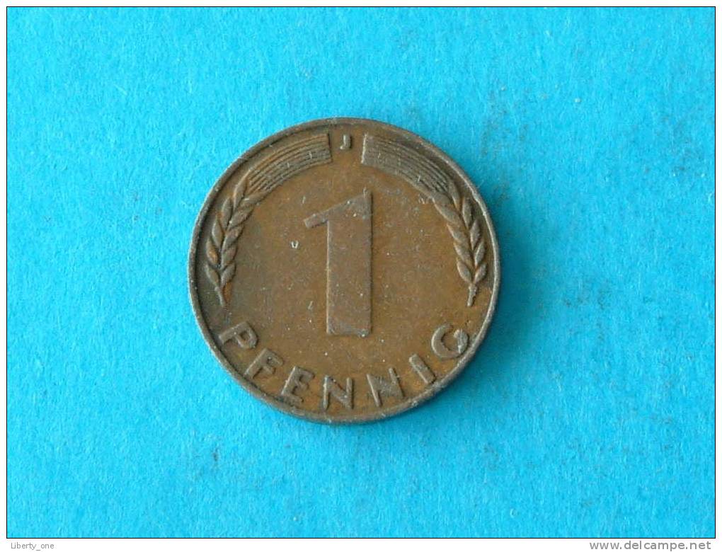 1949 J - 1 PFENNIG / KM A 101 ( Details See Photo ) ! - 1 Pfennig