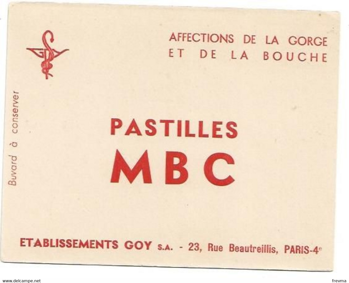 Buvard Pastilles Mbc - Drogerie & Apotheke