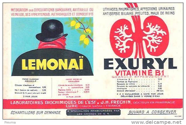 Buvard Exuryl - Produits Pharmaceutiques