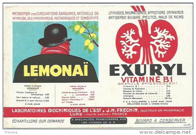 Buvard Exuryl - Drogerie & Apotheke