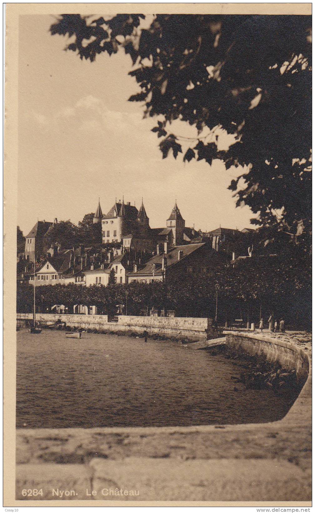 CARTE POSTALE   NYON - Interi Postali