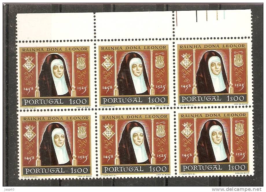 D - PORTUGAL AFINSA 843 - BLOCO COM 6 SELOS NOVOS  - MNH - Nuevos