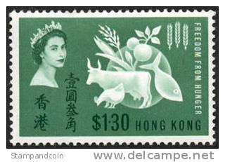 Hong Kong #218 Mint Hinged Freedom From Hunger Issue Of 1963 - Ongebruikt