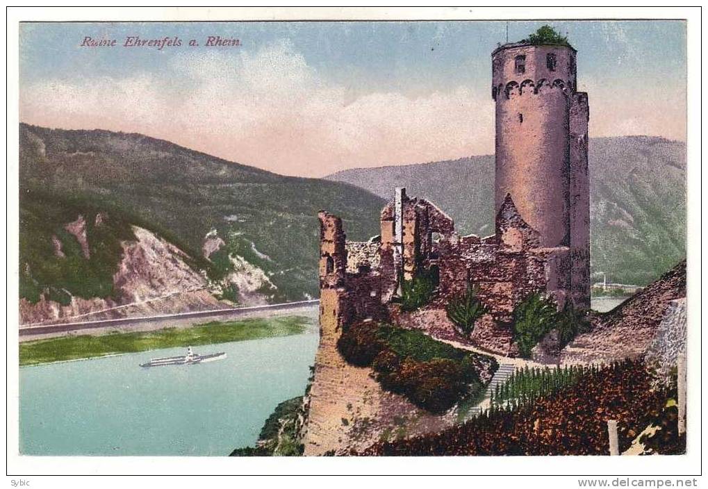 Ruine Ehrenfels Am Rhein - Bingen