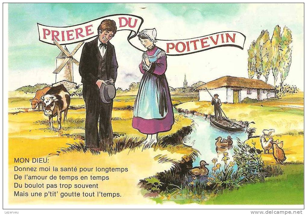 CP PRIERE DU POITEVIN (NON ECRITE) - Poitou-Charentes