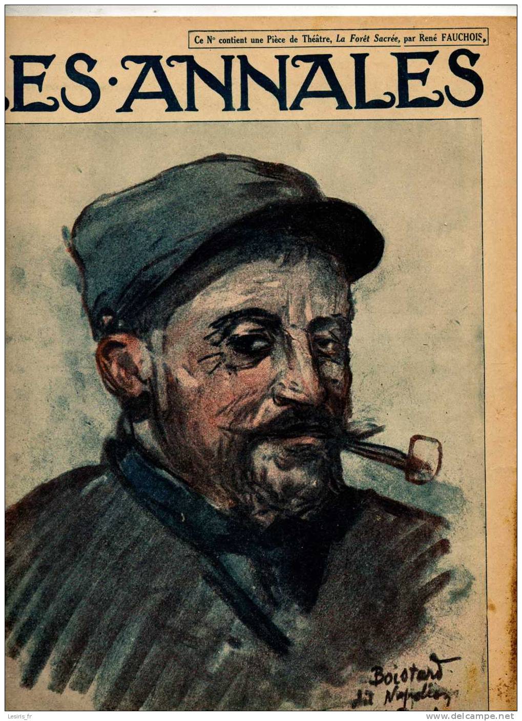 LES ANNALES POLITIQUES ET LITTERAIRES - REVUE UNIVERSELLE ILLUSTREE -  27 FEVRIER 1916 - N° 1705 - GUERRE - UN POILU JON - Autres & Non Classés