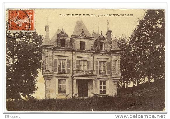 Carte Postale Ancienne Saint Calais - Les Treize Vents - Villa Ou Château - Saint Calais