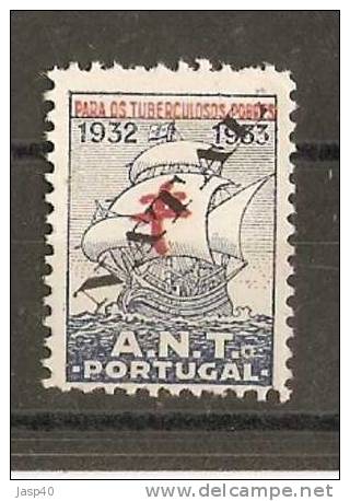 N - PORTUGAL VINHETAS TUBERCULOSOS - MNH - Unused Stamps