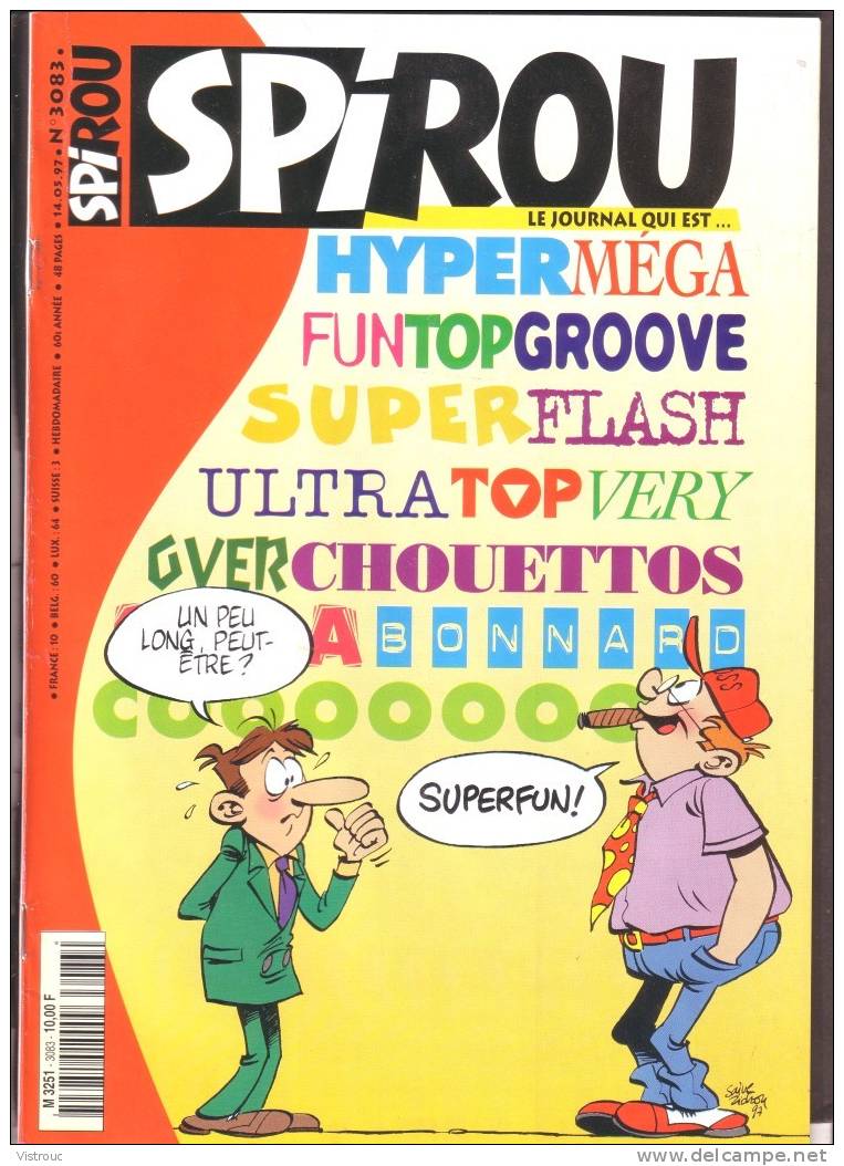 SPIROU N° 3083 - Couverture "The BOSS" De SAIVE - Année 1997. - Spirou Magazine