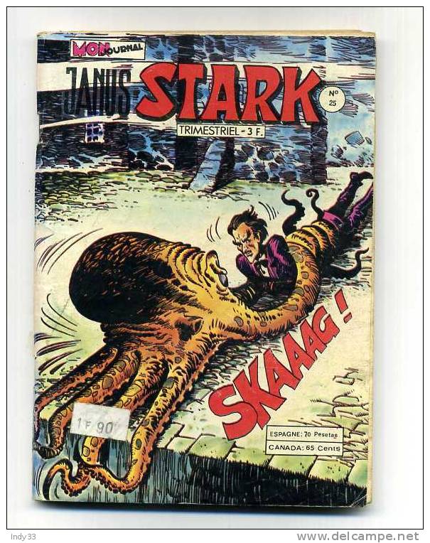 - BD MON JOURNAL . JANUS STARK  N°25  1979 - Janus Stark