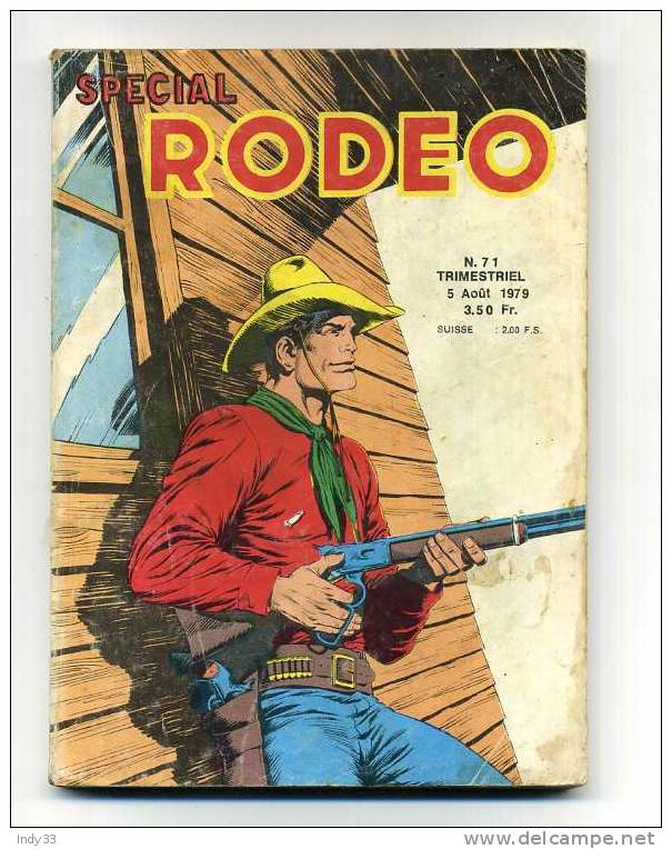- BD SPECIAL RODEO . N°71   1979 - Rodeo