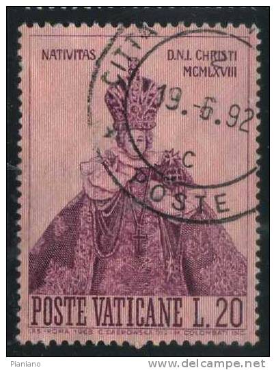 PIA - VAT - 1968 : Natale - (SAS 464) - Used Stamps