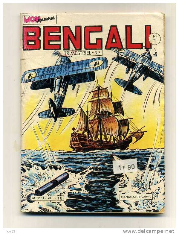 - . BENGALI  N°78 . MON JOURNAL  1980 - Bengali