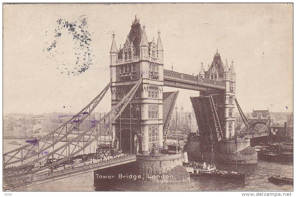 Cpa   Royaume Uni Angleterre Londre Tower Bridge - Andere & Zonder Classificatie
