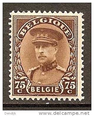 Belgie COB 341 ** - 1931-1934 Mütze (Képi)