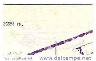 AK 1912 Gottesackerplateau Mit Hoher Ifen 2231 M 30 JAN 17 2-3 Nm. JMMENSTADT FELDPOST Werbestempel Rechteckig M. S. B. - Immenstadt