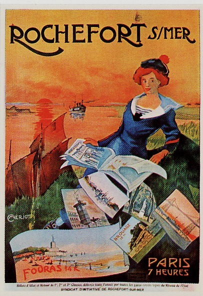 ROCHEFORT SUR MER - Par Meriot, Réseau De L'Etat - RAIL, FEMME MATELOT, FOURAS, BROUAGE - CPM TBon Etat (voir Scan) - Advertising