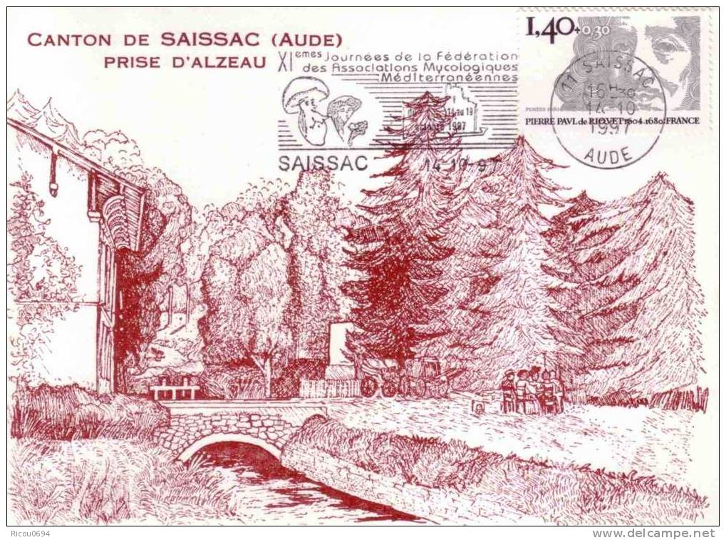 64- SAISSAC Prise Alzeau 1997 - Covers & Documents