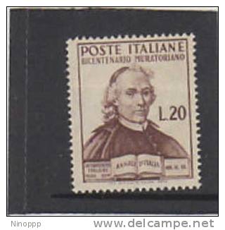 Italy-1950 Muratori MNH , Light Brown Gum, - 1946-60: Nuovi