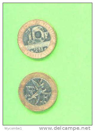 FRANCE - 1988 10 Francs Bi-Metal Circ. - Other & Unclassified