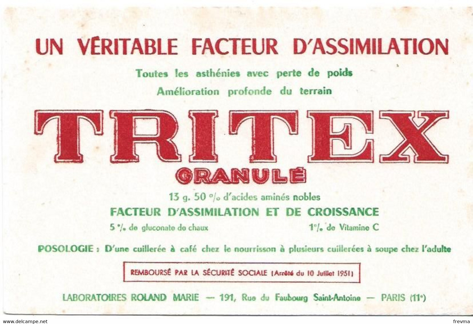 Buvard Tritex Granule - Chemist's