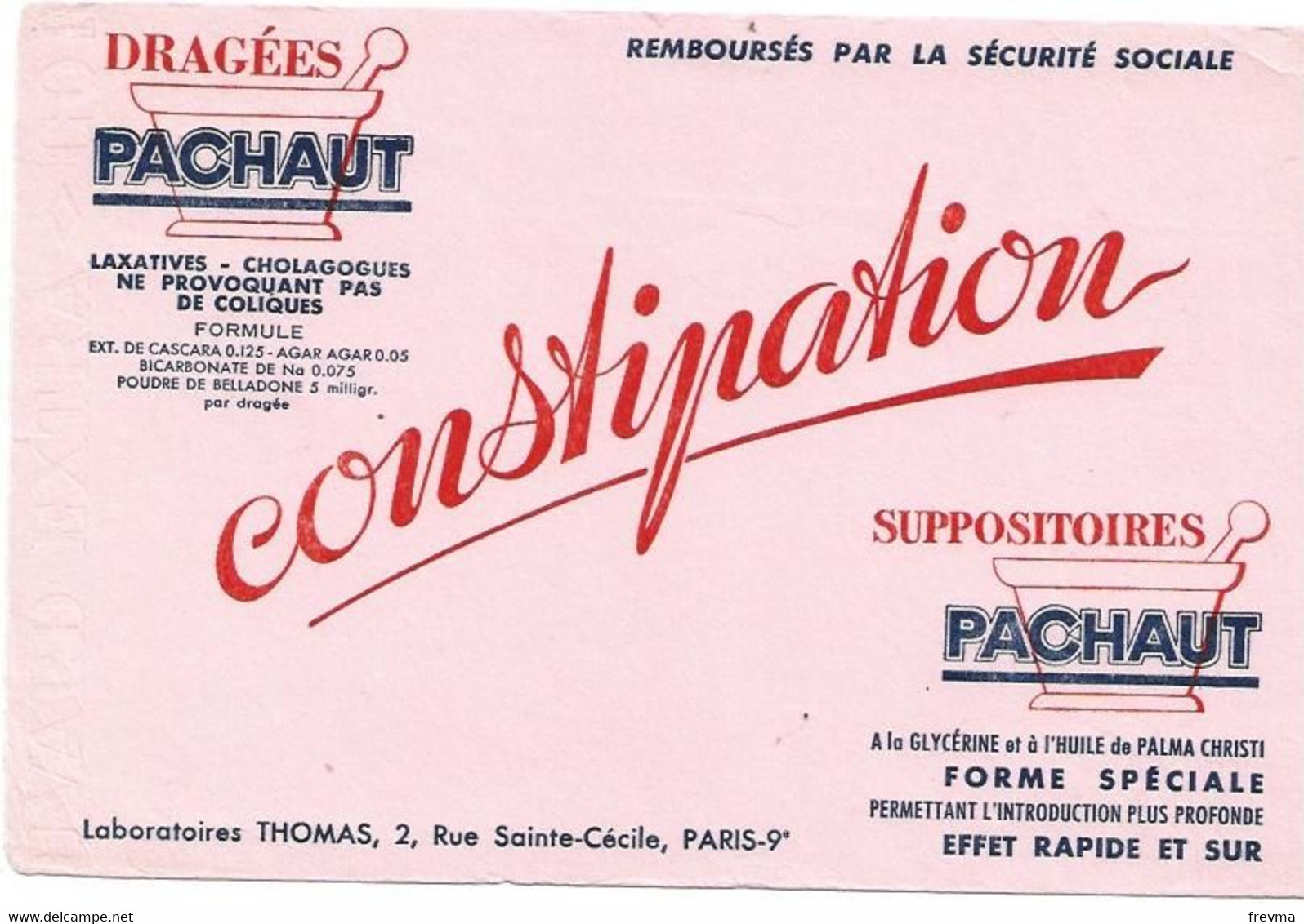 Buvard Pachaut Dragees - Produits Pharmaceutiques