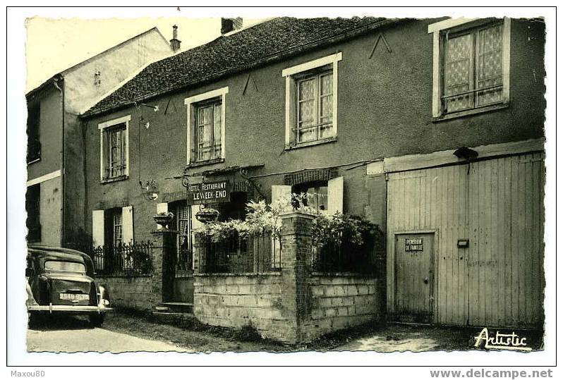 VALLERY - Hôtel-Restaurant "Week-End"- Mme Lefeuvre  "Comme Chez Soi " - Autres & Non Classés