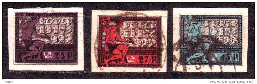 Russia 1922 Mino 193  ...195 - Usati